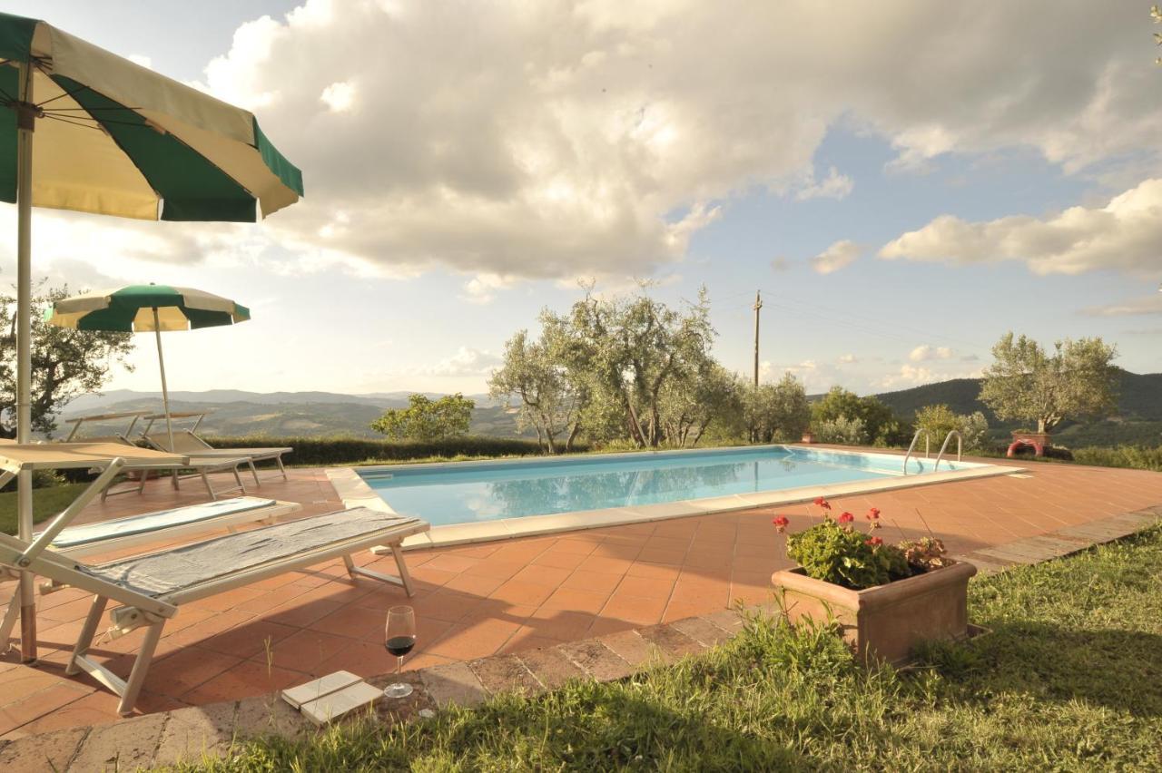 Villa San Regolino Whit Private Pool Radicondoli Exterior foto