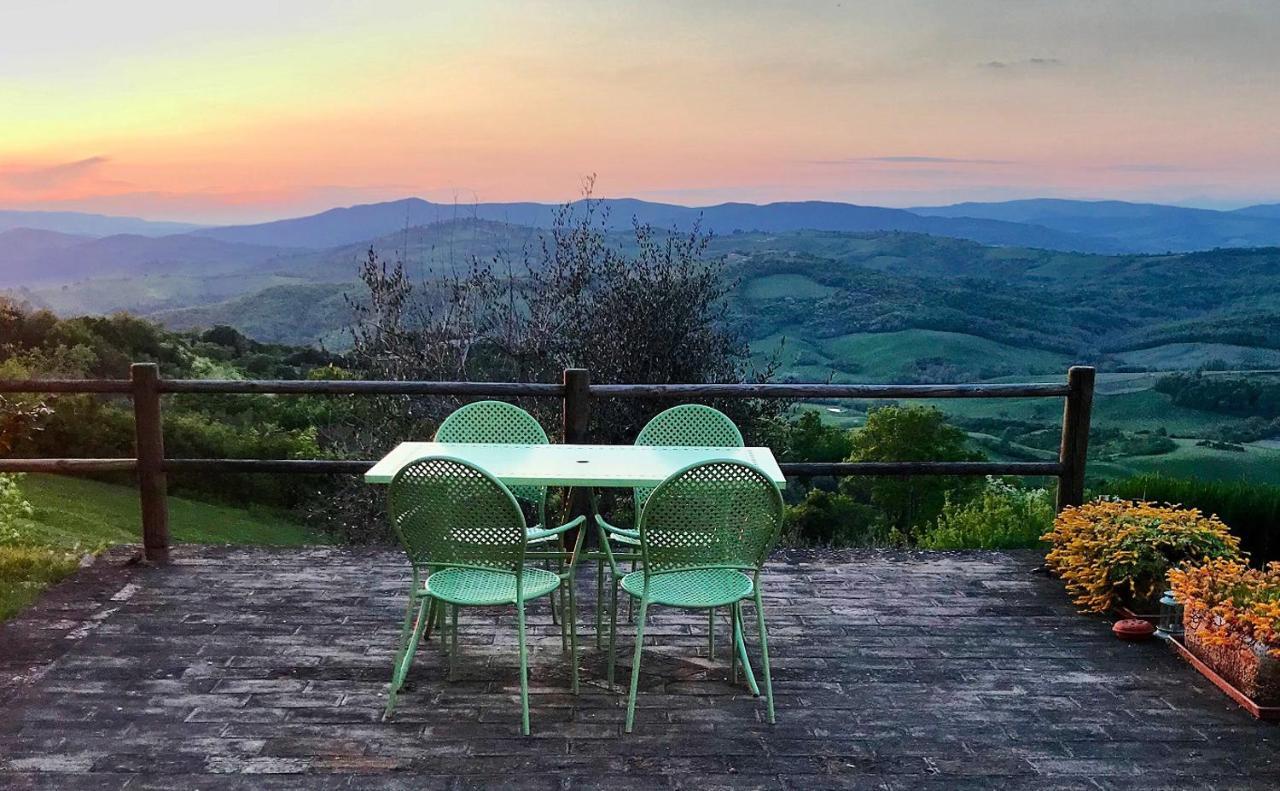 Villa San Regolino Whit Private Pool Radicondoli Exterior foto