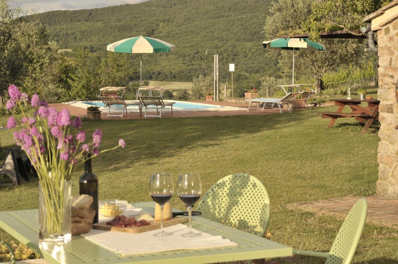 Villa San Regolino Whit Private Pool Radicondoli Exterior foto